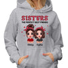 Polka Dot Pattern Doll Sisters Perfect Best Friends Personalized Shirt