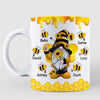 Gnome Grandma‘s Reason To Bee Happy Personalized AOP Mug