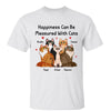 Happiness Can Be Measured With Cats Personalized Shirt