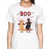 Halloween Boo Devil Sitting Dog Personalized Shirt