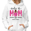 Rockin‘ The Mom Life Kids On Shoulder Personalized Shirt