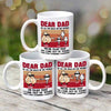 Dear Dad From Your Swimming Champion Personalized Mug