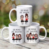 Doll Women Sitting Like Mother Like Daughter Personalized Mug