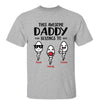 This Dad Belongs To Little Cute Kids Personalized Shirt