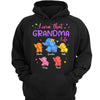 Elephant Livin‘ That Grandma Life Personalized Hoodie Sweatshirt