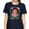 Doll Dog Mom Floral Personalized Shirt