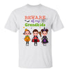 Halloween Beware Of My Doll Grandkids Personalized Shirt