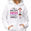 Awesome Mom Grandma Belongs To Personalized Shirt