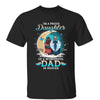 Proud Daughter Of Dad In Heaven Moon Personalized Shirt