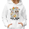 Dog Mom To The Bone Halloween Personalized Shirt