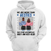 Back View Friends More Than Besties Accomplice Alibi Personalized Shirt