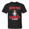 Never Fear Grandma Mommy Is Here Doll Personalized Shirt