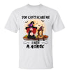 Halloween Horse Mom Witch Personalized Shirt