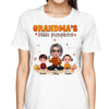 Fall Season Doll Grandma And Kids Personalized Shirt