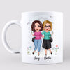 Doll Besties Best Friends Sisters Friends Until Old And Senile Personalized Mug