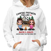 Doll Camping Couple Sitting Adventuring Together Since Personalized Shirt