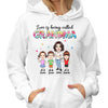 Love Being A Grandma Caricature Gift Personalized Shirt