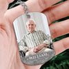 Blossom Tree Cardinal Photo Inserted Family Memorial Remembrance Keepsake Sympathy Gift Personalized Acrylic Keychain