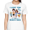 Summer Gift Couple Together Since Personalized Shirt