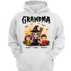 Grandma Mom Witch Doll Kids Halloween Personalized Shirt