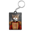 Pet Royal Portrait Custom Dog Cat Portrait Personalized Acrylic Keychain