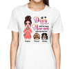 Dogs Make Happy Doll Dog Mom Personalized Shirt