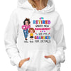 Grandma Retired Under New Management Personalized Hoodie Sweatshirt