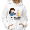 Me & My Furry Overlords Funny Gift For Cat Lover Personalized Shirt