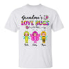 Grandma‘s Bugs Colorful Personalized Shirt