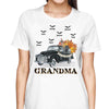 Halloween Truck Grandma Bats Personalized Shirt