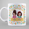 Doll Pretty Besties Flowers Personalized Mug