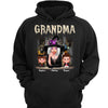 Grandma Grandkids Halloween Background Personalized Shirt