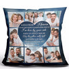 A Hug From Heaven Memorial Personalized Photo Pillow