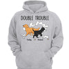 Walking Dog Double Trouble Toilet Paper Personalized Hoodie Sweatshirt