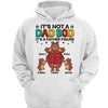 Dad Bod Not Father Figure Personalized Hoodie Sweatshirt