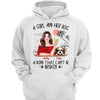 A Pretty Cocktail Girl And Her Dog A Bond That Can‘t Be Broken Personalized Shirt