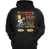 We Hooked The Best Dad No Trout Fishing Caricature Personalized Shirt