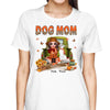 Fall Season Dog Mom On Truck Personalized Shirt