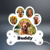 Custom Pet Photo Night Light Dog Bone Paw Dog Cat Personalized Photo Light Box