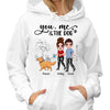 You, Me & The Walking Dogs Personalized Hoodie Sweatshirt