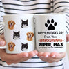 Happy Mother‘s Day From Your Cats Dogs Grandcats Granddogs Custom Pet Picture Personalized Mug