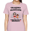Grandma Grandkid Bond Can‘t Be Broken Personalized Shirt