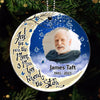 Love You Pass The Moon Photo Memorial Gift Sympathy Gift Personalized Acrylic Ornament