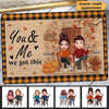 Couple Got This Fall Season Personalized Doormat