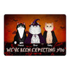 Cats‘ve Been Expecting You Halloween Personalized Doormat