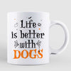 Halloween Better Dog Mom Personalized Mug