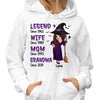 Halloween Legend Wife Mom Pretty Grandma Personalized Shirt