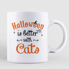 Doll Witch Halloween Better With Cats Personalized Mug