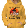 Halloween Pretty Woman You Can‘t Scare Me I Have Spooky Cats Personalized Shirt