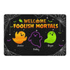 Halloween Family Boo Personalized Doormat